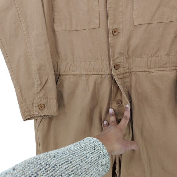 Westerlind Women S Climbing Jumpsuit Coyote Brown Utility Embroidered Relax NEW - Picture 5 of 9